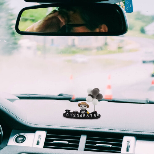 Multi Plastic Car Dash Decorations For Parking Lots 1 Set 2