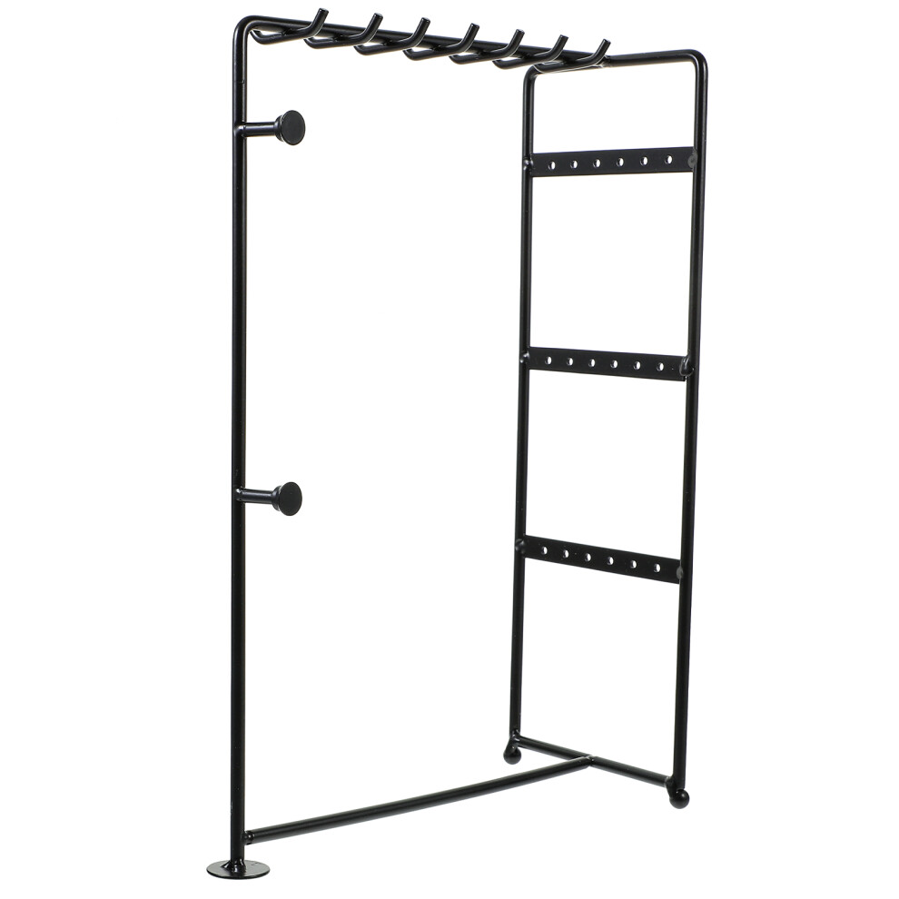 Jewelry Stand Tabletop Earrings Display Stand Black 1set