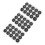 Sparsain Sheets Pool Table Markers, Black Dots Stickers For Billiards 6