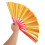 Handheld Folding Fan Kung Fu Prop Multi Color Plastic 1pack 5