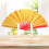 Handheld Folding Fan Kung Fu Prop Multi Color Plastic 1pack 2
