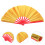Handheld Folding Fan Kung Fu Prop Multi Color Plastic 1pack 8