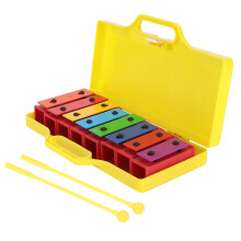Bewegliches 8-Noten-Xylofon-Set mit Zubehör für Anfänger