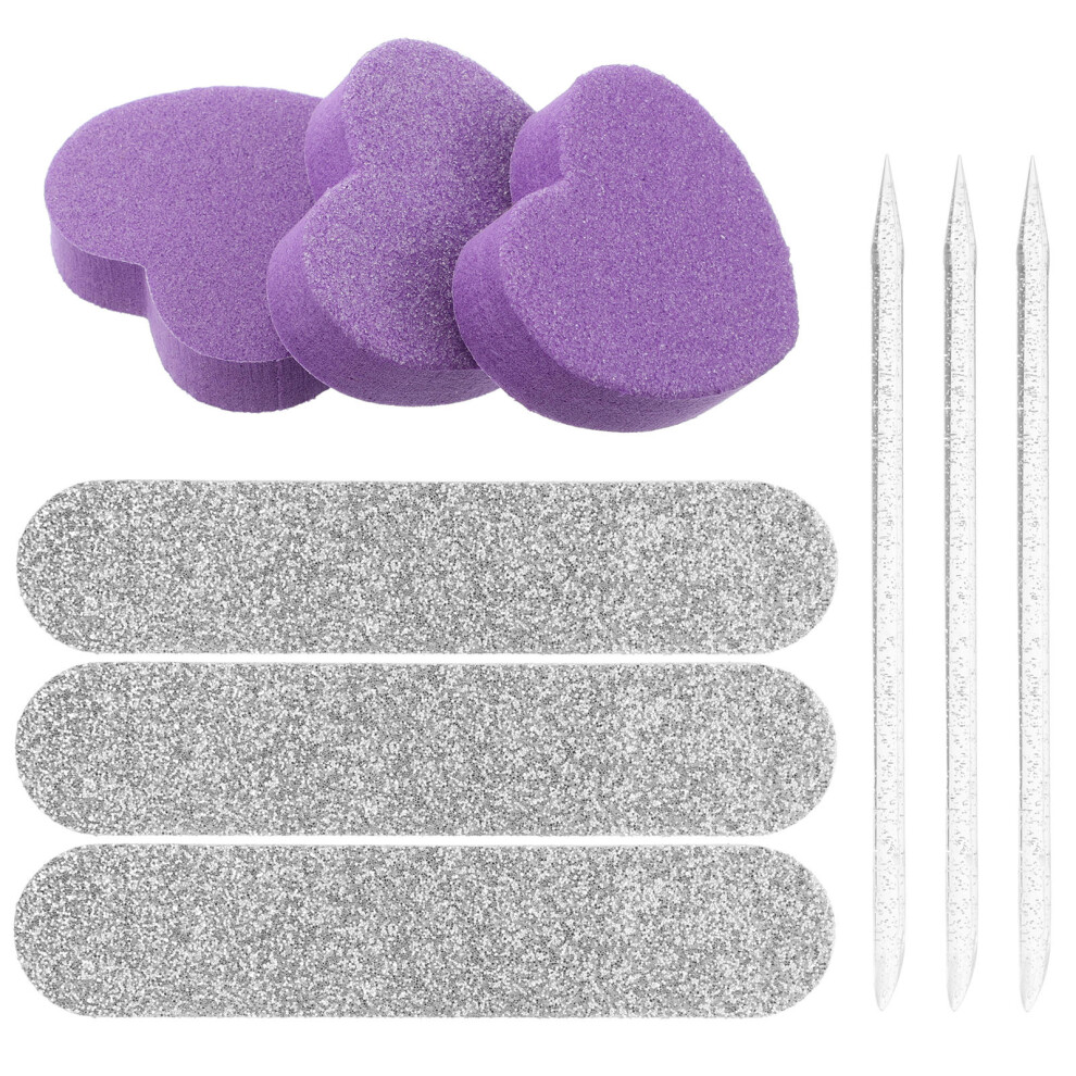Inoomp Toenail File Nail File Kit Nail Care Tool 10 Sets