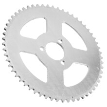 Mini ATV 47/49cc T8F 58Z Weiße Stahlkettenrad für 29mm Kurbelgarnitur und Motorrad