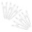 Plastic Clothing Clips For Sewing Tool 6pcs 10