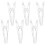 Plastic Clothing Clips For Sewing Tool 6pcs 1