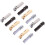 12 Pcs Zipper Slider Replacement Pull Puller Coat Universal Head 3