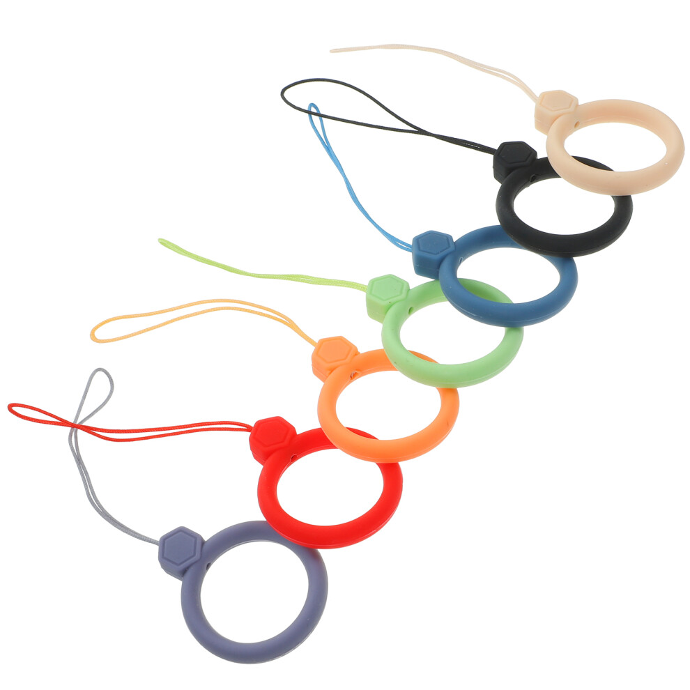 9 Pcs Mobile Phone Straps Finger Lanyard For Universal Cell Keychain 3123028607352