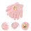 Kid Warm Gloves Full Finger Pink 1 Pair 9