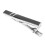 Raindrops Tie Pin Necktie Clip Rectangular Zinc Alloy Multi 1pack 8