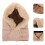 Skiing Accessories Windproof Warm Hat Polyester 1pack 5