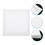 Mlins 5 Pcs Painting Board Blank Canvas 20.00x20.00x1.50cm White 3