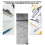 6pcs Drawing Template Ruler Stencil Measuring Tool Drawing Curve Ruler 6