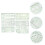 6pcs Drawing Template Ruler Stencil Measuring Tool Drawing Curve Ruler 11