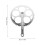 Crank Remover Bicycle Silver 1 Set 2