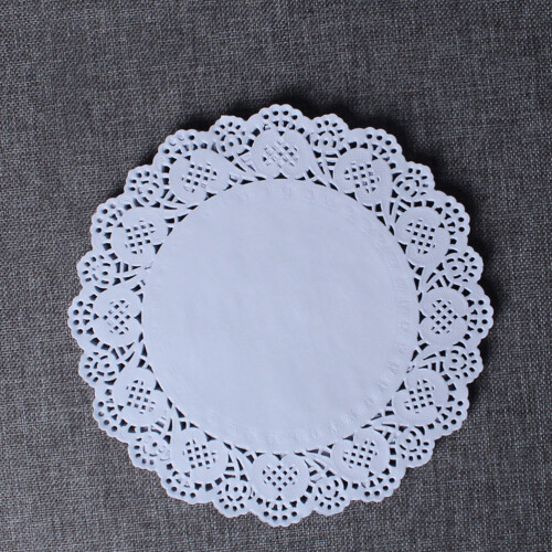 180 Pcs Doilies For Table Cake Packaging Pads Flower Bottom Paper 2