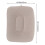 1Ensemble Repose-Jambes PVC Gonflable Voyage Maison Confortable 2