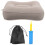 1Ensemble Repose-Jambes PVC Gonflable Voyage Maison Confortable 6
