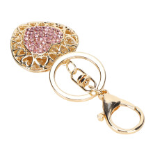 Modischer Rhinestone-Herz-Schlüsselanhänger für Geschenke und Dekoration