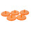 100 Pc Golf Ball Position Marker Accessory Positioning Multicolor 2