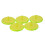 100 Pc Golf Ball Position Marker Accessory Positioning Multicolor 11