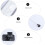Led String Lights String Light Black Plastic For Patio 1pack 7