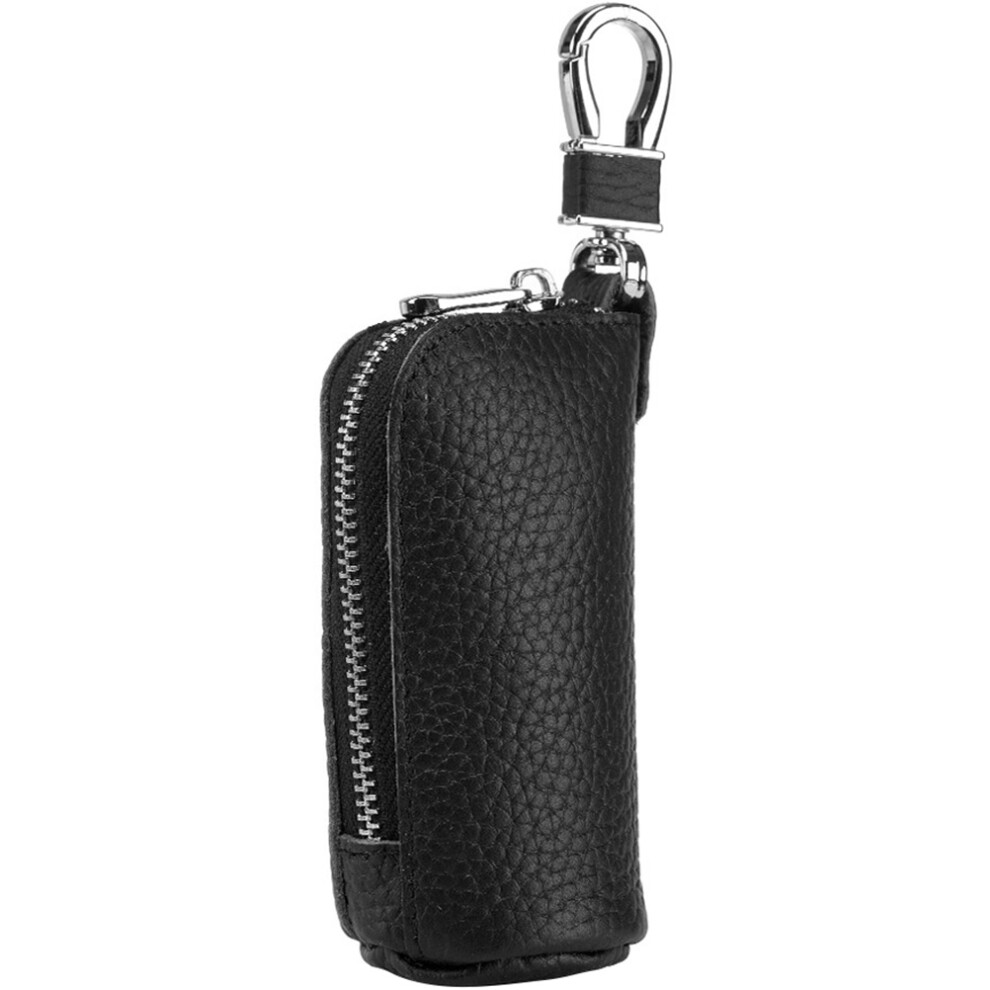 Waxiayuz Car Key Chain Holder Auto Fob Cover Black 3123140900584