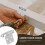 10 Pcs Kitchen Cabinet Hinge 7.00x4.50x2.00cm Silver 7