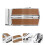 Belt Buckle Khaki Chrome 1pcs 3.3x1.6in 6