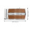 Belt Buckle Khaki Chrome 1pcs 3.3x1.6in 11