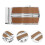 Belt Buckle Khaki Chrome 1pcs 3.3x1.6in 4