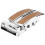 Belt Buckle Khaki Chrome 1pcs 3.3x1.6in 5