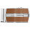 Belt Buckle Khaki Chrome 1pcs 3.3x1.6in 1