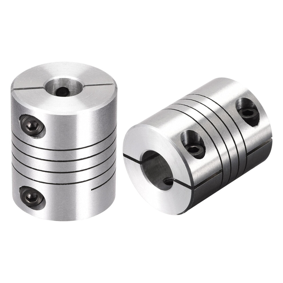 Motor Shaft Coupling 10Mm To 11Mm Spiral Jet 25Mm Diameter 30Mm Length, Compatible With Various Models 6038364959539