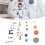 Astronaut Space Figurine Planets Playset with 12