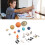 Astronaut Space Figurine Planets Playset with 11