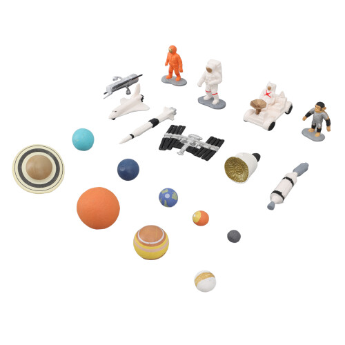Astronaut Space Figurine Planets Playset with 1