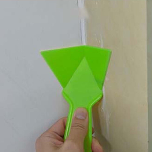 Plastic Paint Scraper Set of 5, Versatile Cleaning and Surface Removal Tools, Durable Material, Multi-Purpose Use 2