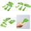 Plastic Paint Scraper Set of 5, Versatile Cleaning and Surface Removal Tools, Durable Material, Multi-Purpose Use 4