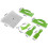 Plastic Paint Scraper Set of 5, Versatile Cleaning and Surface Removal Tools, Durable Material, Multi-Purpose Use 5