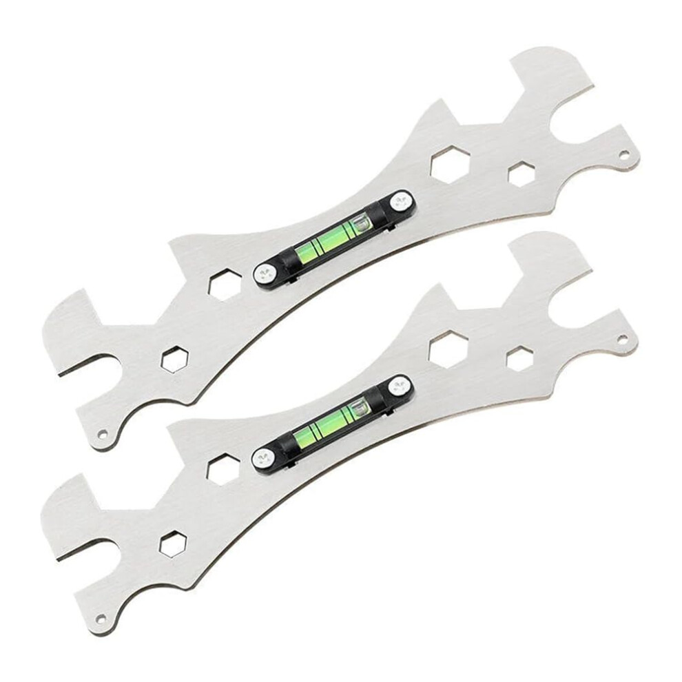 Special Screwdriver Tool Set For Horizontal Shower Faucet Installation, 2-Piece Multifunction Wrench And Scale Tool 6038364960283