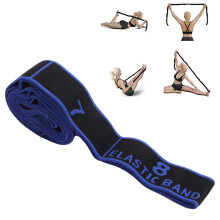 Blaues Widerstandsband 90 cm Fitness Dehnung Elastischer Übungsriemen