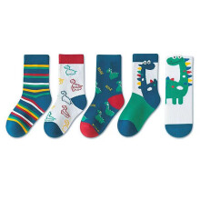 5 Pair of Kids Socks Mid Calf High Ankle Cute