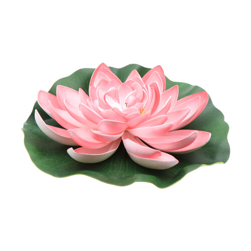 Fake Floating Water Lily Flower Decor Eva 1set