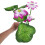 Purple Artificial Aquarium Plants Plastic Fish Tank Decoration 4