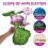 Purple Artificial Aquarium Plants Plastic Fish Tank Decoration 9