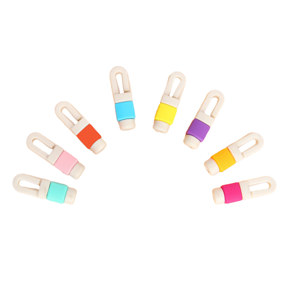 8 Pcs Headphone Cable Organizer Data Holder Cord Keeper Earbuds Strap 3123312452835