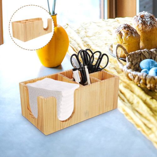 Tea Organizer For Countertop Rectangular Simple Style 1pack 2