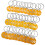 30 Pcs Gold Locker Number Tags Digital Key Office 5